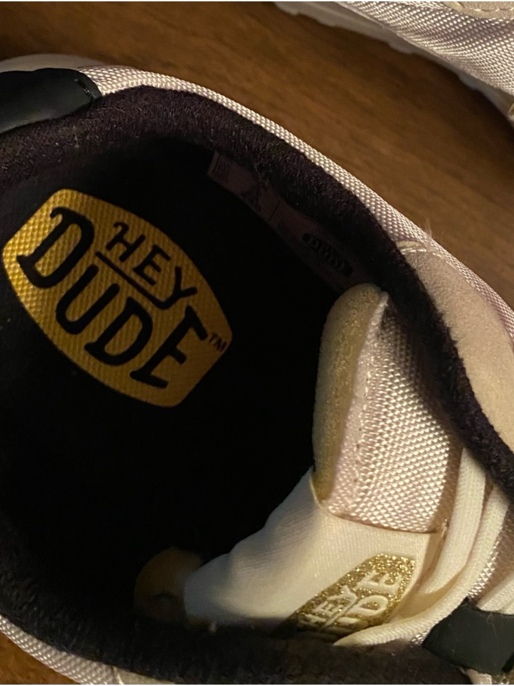 Hey Dud Hayden W Shine ivory/multi sneakers - Picture 3 of 4